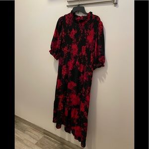 Maggy London Long Floral Dress